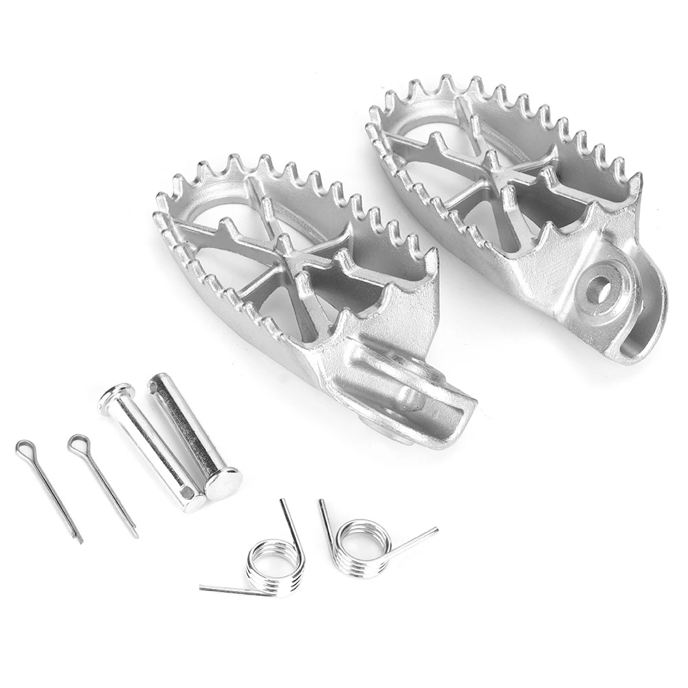 

Stainless Steel Pedal Foot Pegs Fits for Yamaha PW50 PW80 TW200 Pit Dirt Bikes
