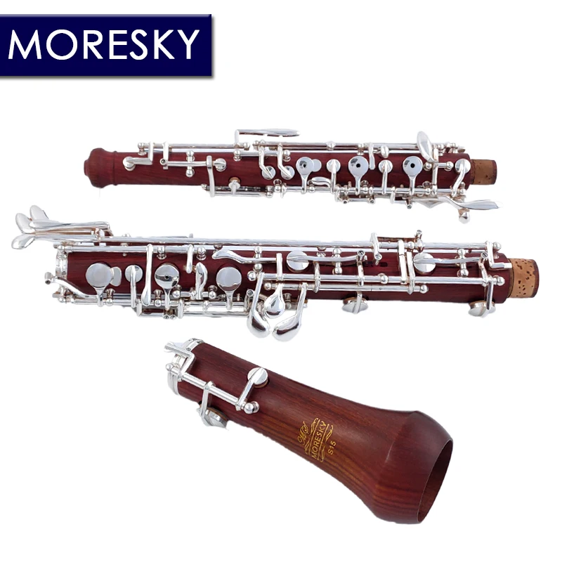 MORESKY Профессиональный C ключевой гобой Redwood полу/Fulli автоматический палисандр
