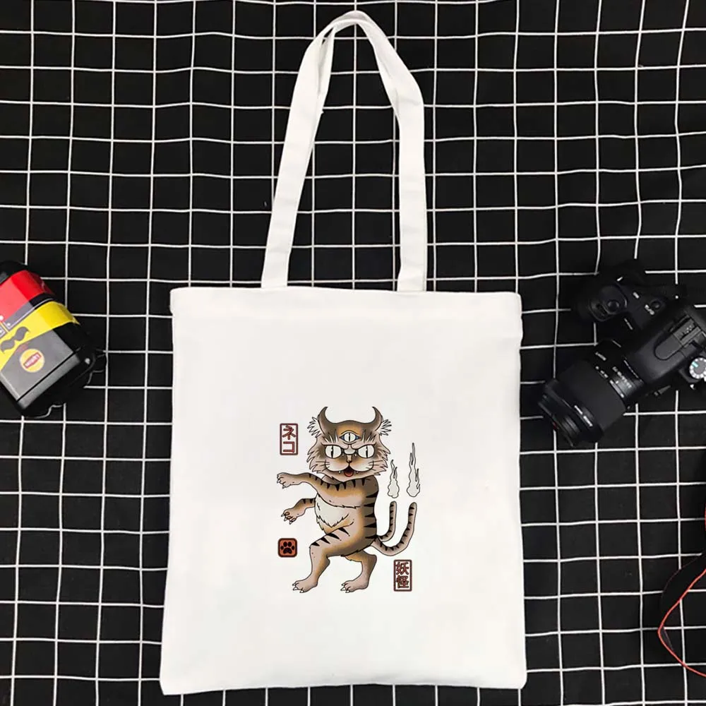 

Складная сумка для покупок, летняя большая сумка, многоразовые сумки, экологически чистые холщовые сумки для женщин, милая сумка-тоут в виде...