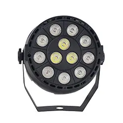 Светодиодный Par 12X3W RGBW Par свет светодиодный DMX сценический эффект освещения для клубного диско DJ - Цвет: 12X3W RGBW LED Par