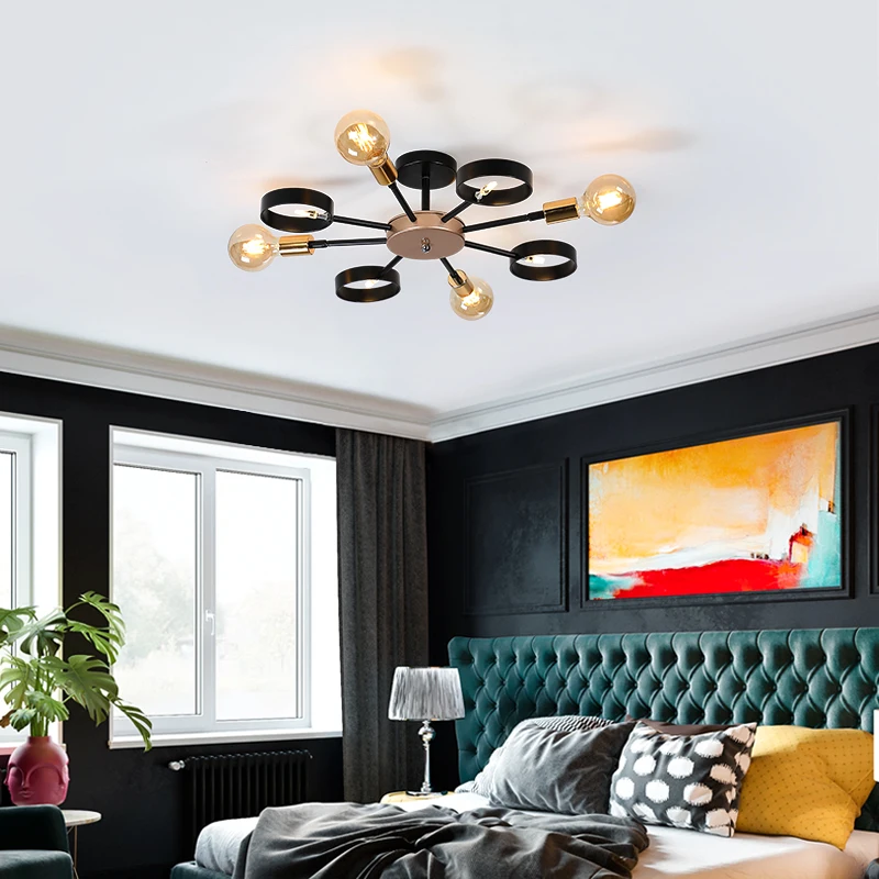 Бар G4 светодиодный панельный потолочный светильник дизайнерский Звездный