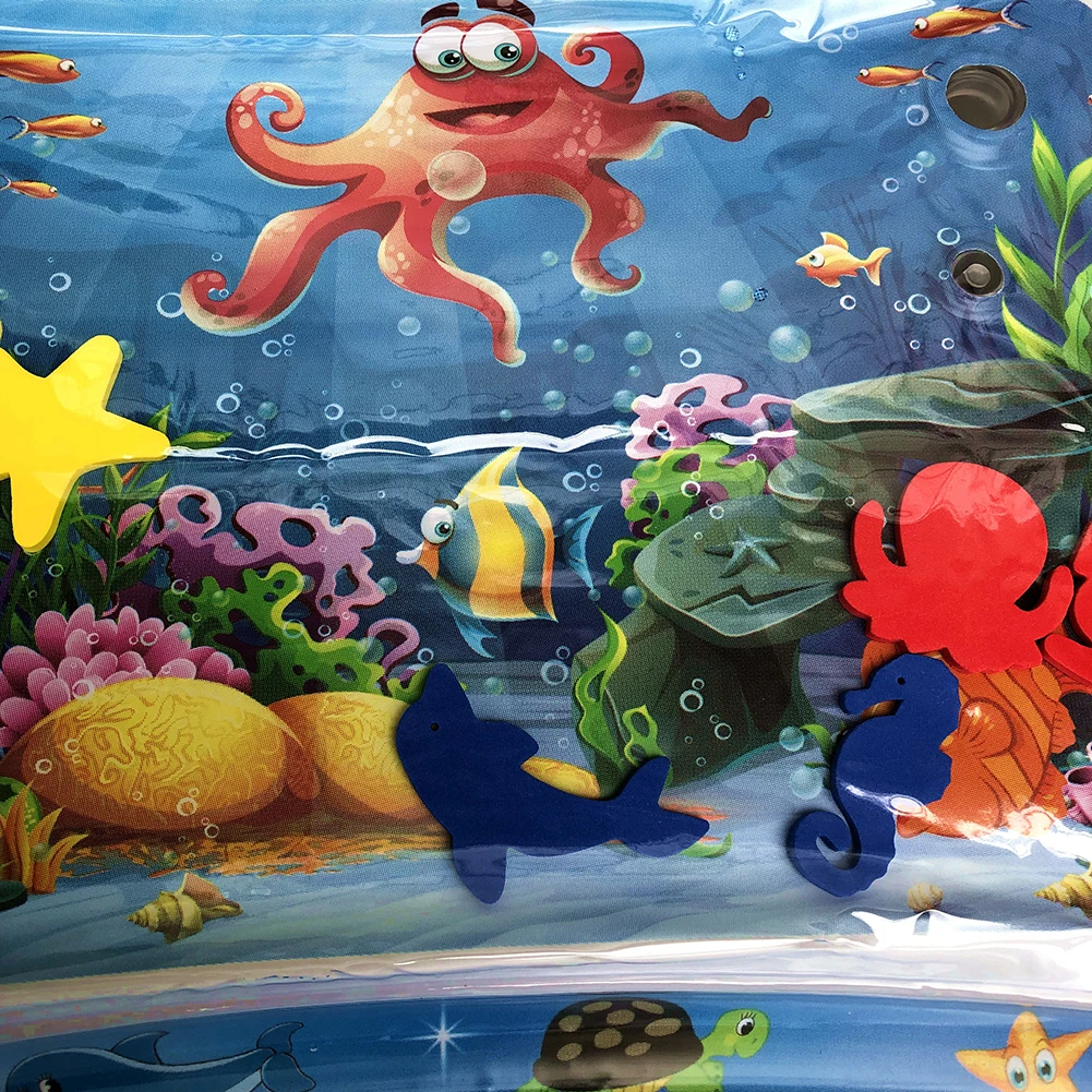 

Creative Playmat Toys Kids Inflatable Fun Activity Games Pad for Children Baby Inflatable Water Play Essential Supplies
