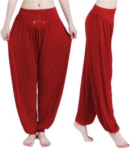 

2019 New Trendy Harem Gypsy Hippie Baggy Pants Women Trousers Boho Casual Solid Color Loose Ladies Clothes plus size one piece