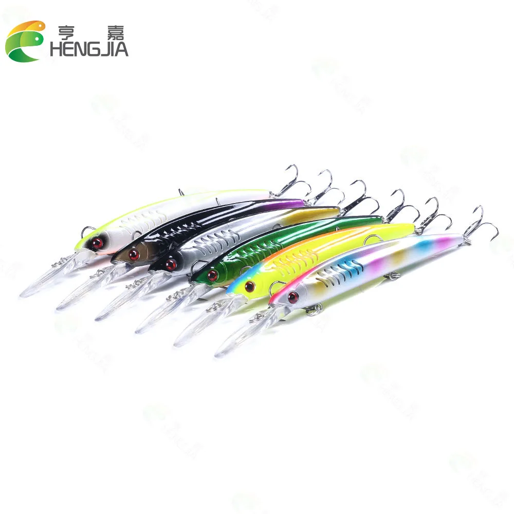 6 шт. лидер продаж рыболовные приманки с крючком 14 5 см 12 7 г # КРЮЧКОВ жесткие