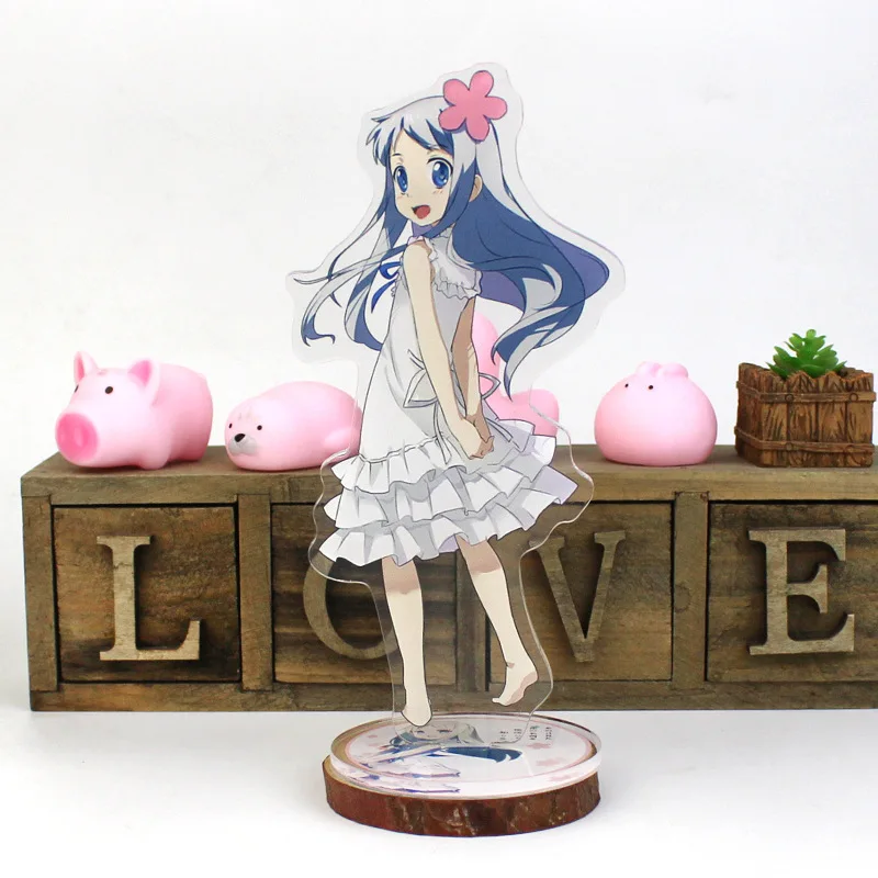 Обувь для косплея Аниме Anohana Хонма Meiko Menma Yadomi Jinta Косплэй фигурка на акриловой