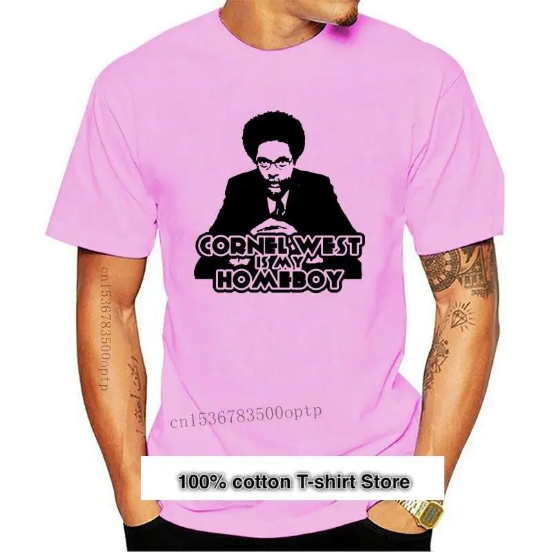 Camiseta de Cornel West Is My Homeboy para hombre y mujer, camiseta grande alta
