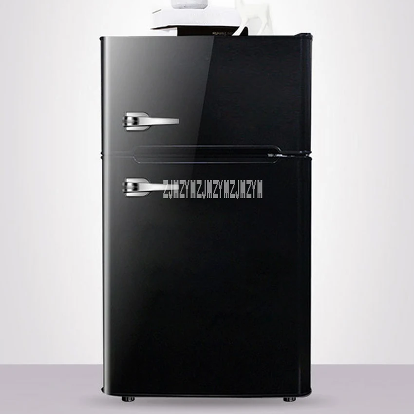 BCD 108 220V 108L двойная дверь небольшой холодильник Офис традиционные Холодильный