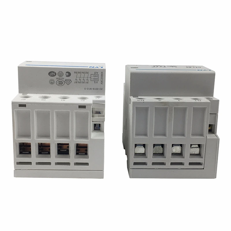 Контактор переменного тока CT1 4P 32A 40A 63А бытовой контактор 110 В 4NO 2NO2NC 50/60 Гц 35 мм
