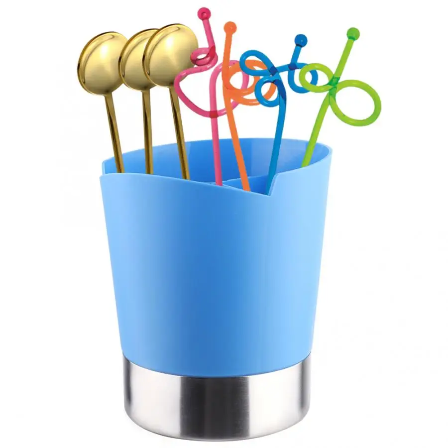 Наборы посуды ложка коробка для столовых приборов хранения вилка солома с