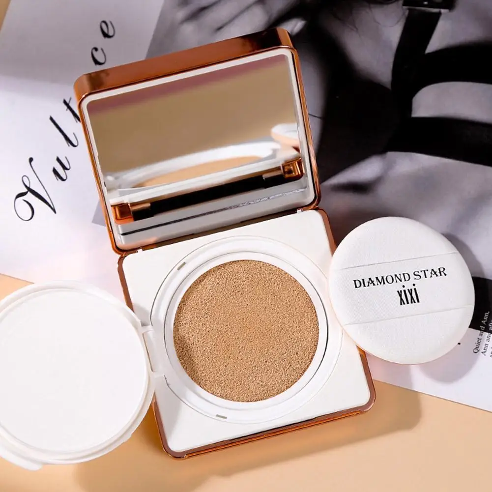 

Cream Face Make Up Air Cushion Moisturizing Foundation Air-permeable Natural Brightening Makeup Moisturizing Cushion BB Cream