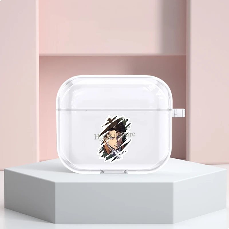 

Levi attack on titan Case For Apple Airpods 3 Soft Cover For Airpods Pro Airpods 2 Wireless Earphone Funda