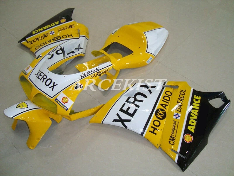 

Injection Mold New ABS Whole Motorcycle bike Fairings kit Fit for Ducati 748 916 996 998 Bodywork set Yellow