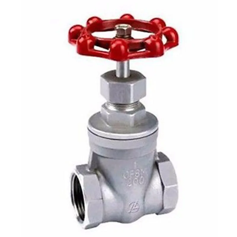 

DN20 3/4" BSP Female Thread 304 Stainless Steel Gate Valve oil water air 229 PSI