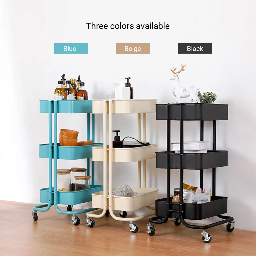 Кухонная стойка для хранения холодильник боковая полка съемная утилита корзина