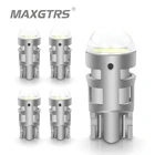 5x T10 168 194 2825 W5W для чипа 3030 светодиодные Сменные лампы для номерного знака автомобиля парковочные огни линзы белыйжелтыйсинийкрасныйрозовый