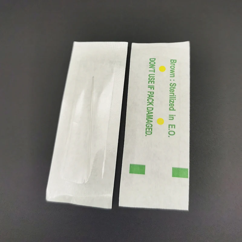 Free Shipping 100Pcs/Lot 1RL Tattoo Machine Needle 0.35*50MM Eyebrow Eyeliner Permanent Makeup |