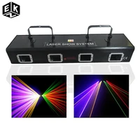 four lens strong rgby laser show system stage disco party christmas decoration laser lights dmx dj equipment project