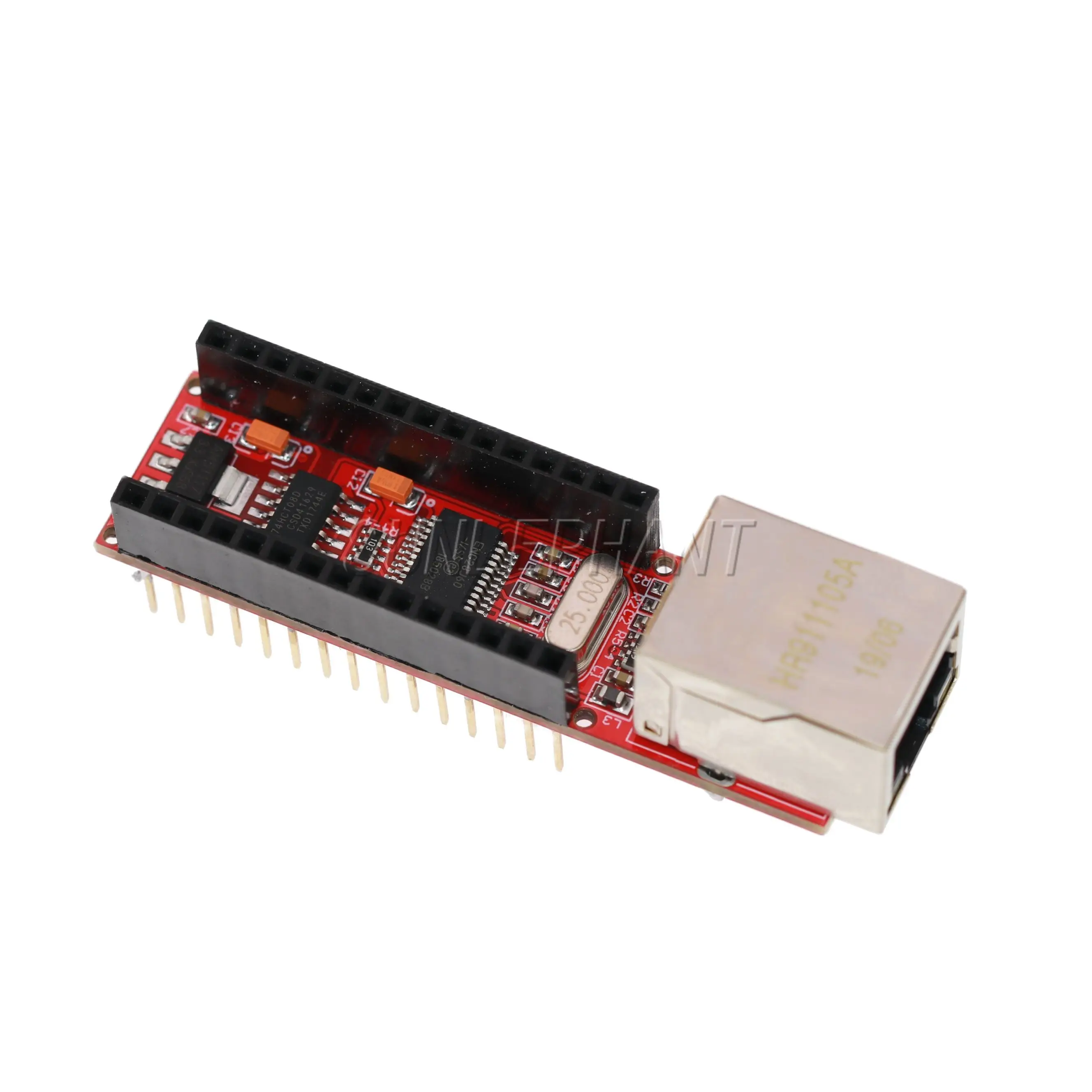 Сетевой экран V1.0 ENC28J60 для совместимого с arduno модуля веб-сервера Nano 3 0 RJ45 |