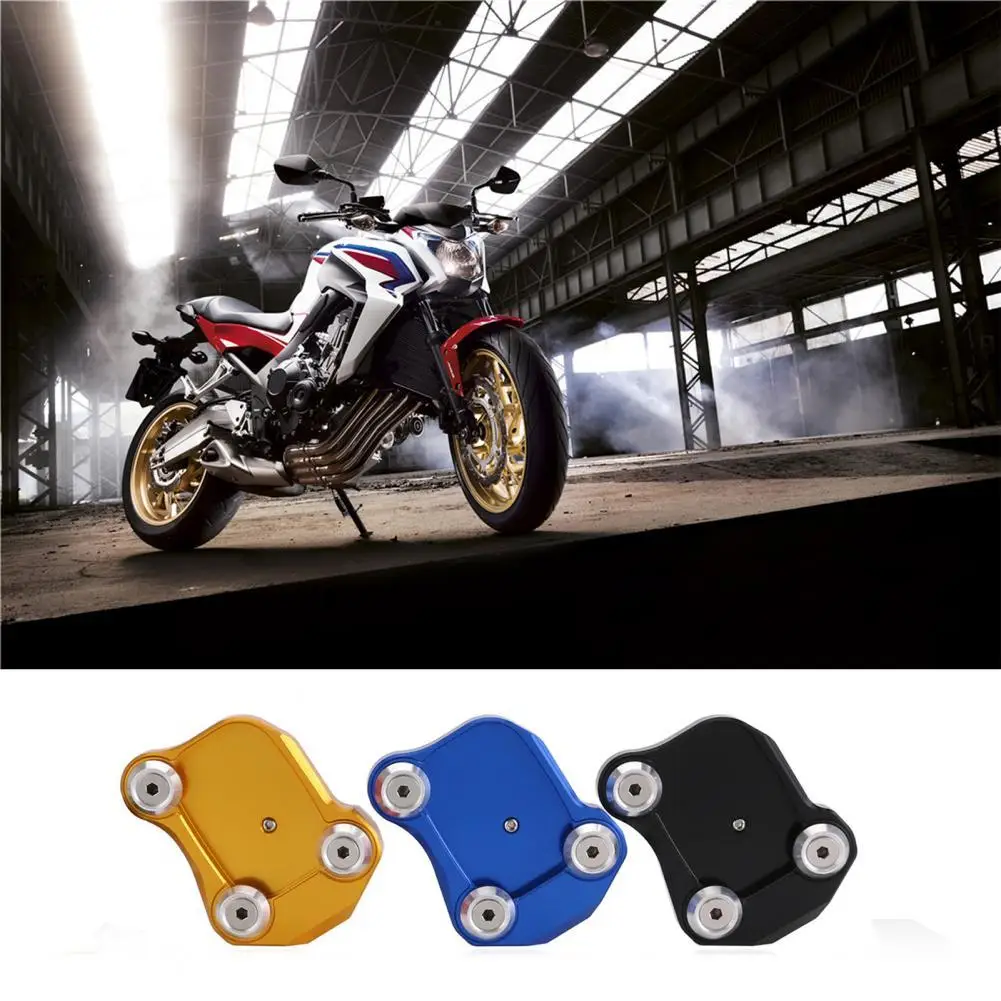 

Motorcycle Kickstand Pad Aluminum Alloy CNC Side Stand Pad for Honda CB600F CB650F