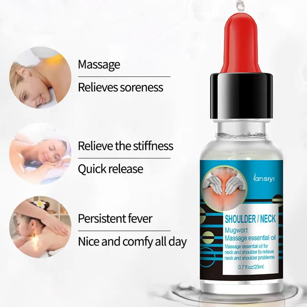 

20ml Body Massage Oil Knee Essential Oil Shoulder Neck Essential Oil Waist Essential Oil Pain Relief Oil Skin Body Care Product