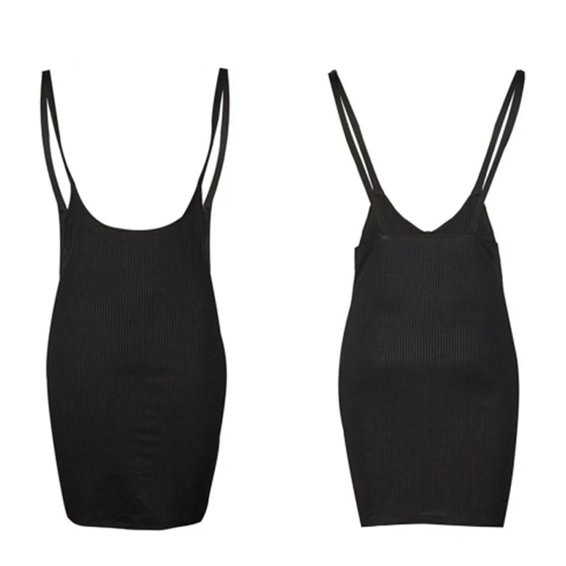 Sexy Women Skirt Casual Strapy Black Mini Ladies Sleeveless All Year Around Evening Party Clubwear Female Fashion Skirts | Женская