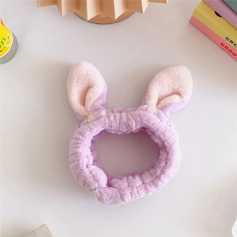 Женские ленты для мытья лица держатель волос мягкие теплые повязки на голову с