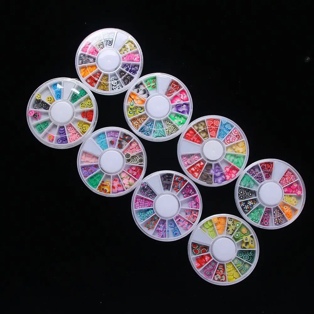 120 шт./компл. многоцветные акриловые наклейки для ногтей Переводные декоративные