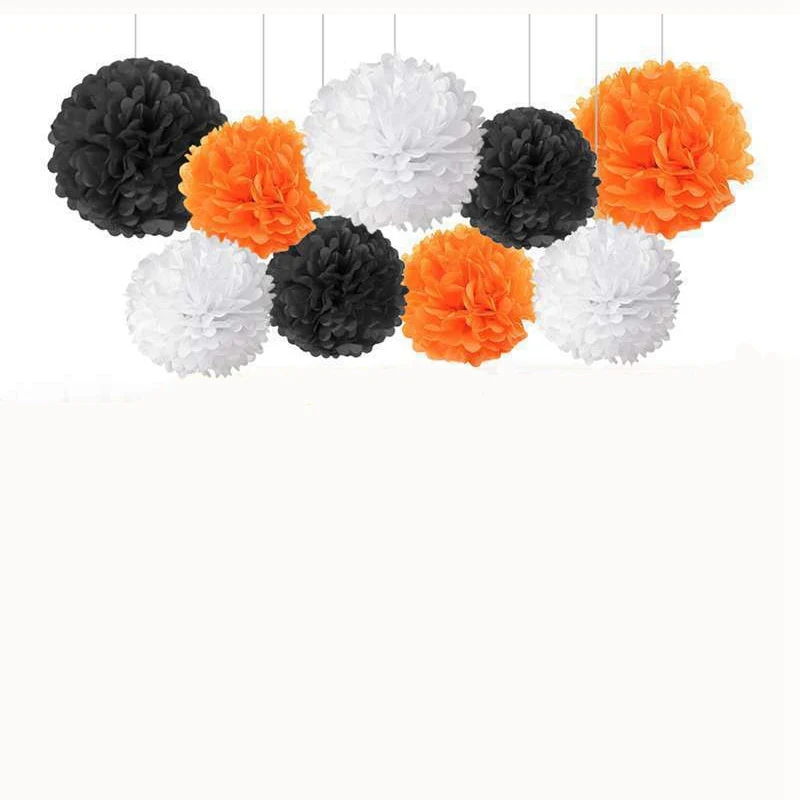 bee pull flower 9pcs Детские Мультяшные вечерние шары на день рождения с изображением милой пчелки, латексные шары, флаги, игрушки на день рождения детей - Цвет: bee pull flower 9pcs