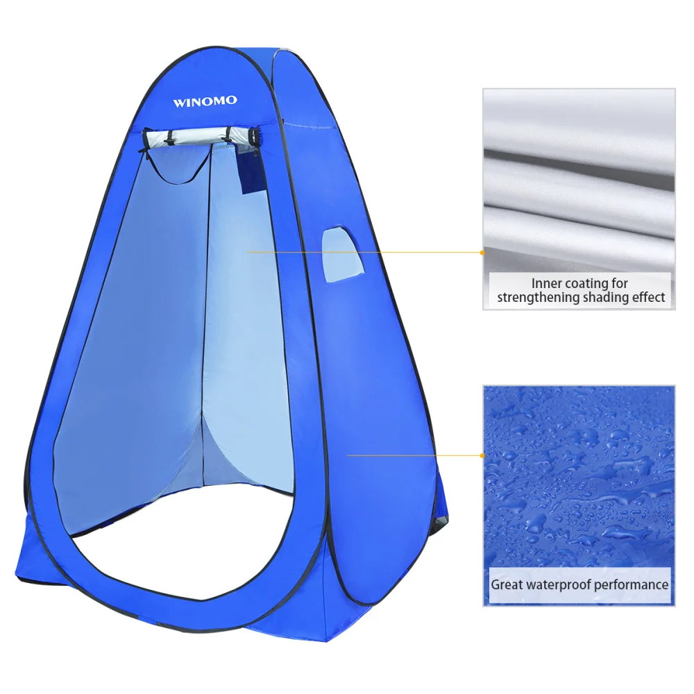 

WINOMO Changing Tent Privacy Shower Tent Dressing Room Outdoor Privacy Shelter for Camping Photo Shoot Bathing Toilet Beach
