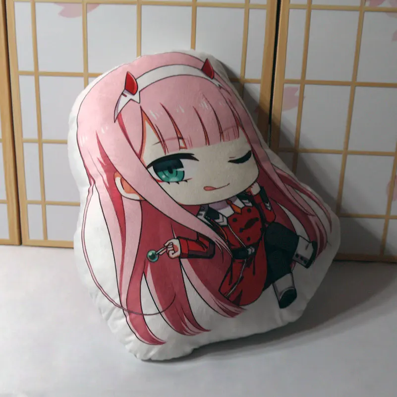 DARLING в FRANXX подушка игрушки Аниме 02 ноль два Короткие Плюшевые ботинки для милых