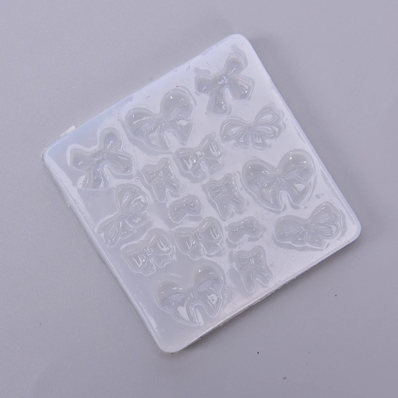 

1pc Bow Tie Resin Mould Epoxy DIY Pendant Tool Silicone Mold Craft Making Necklace Earrings Mold For Jewelry