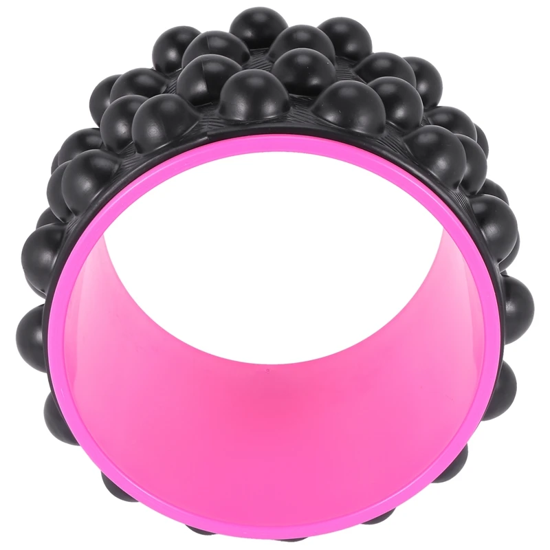 

the Back Roller 3D Yoga Wheel for Back Pain Deep Tissue Massager Myofascial Release Massage Exercise and Mobility