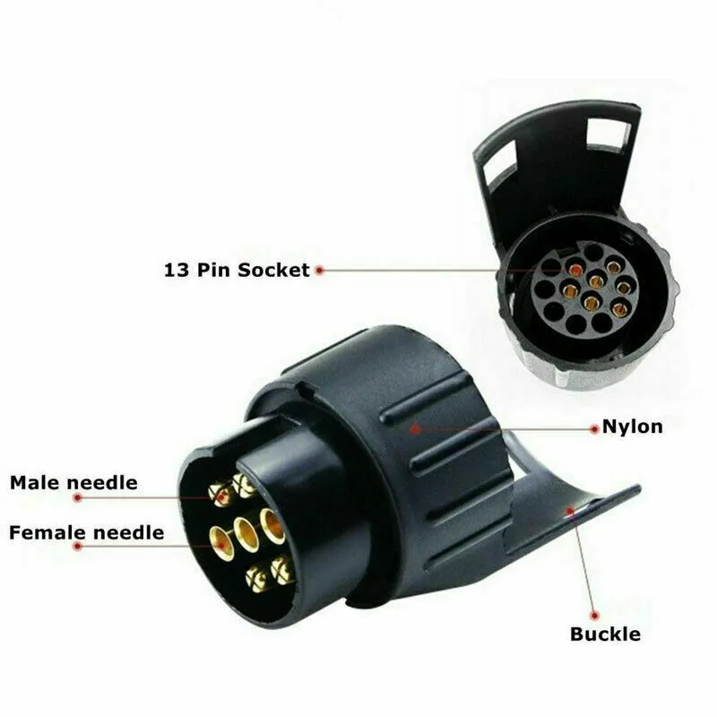 

Parts Towing Socket Converter Plug Replacement Socket Towing Universal
