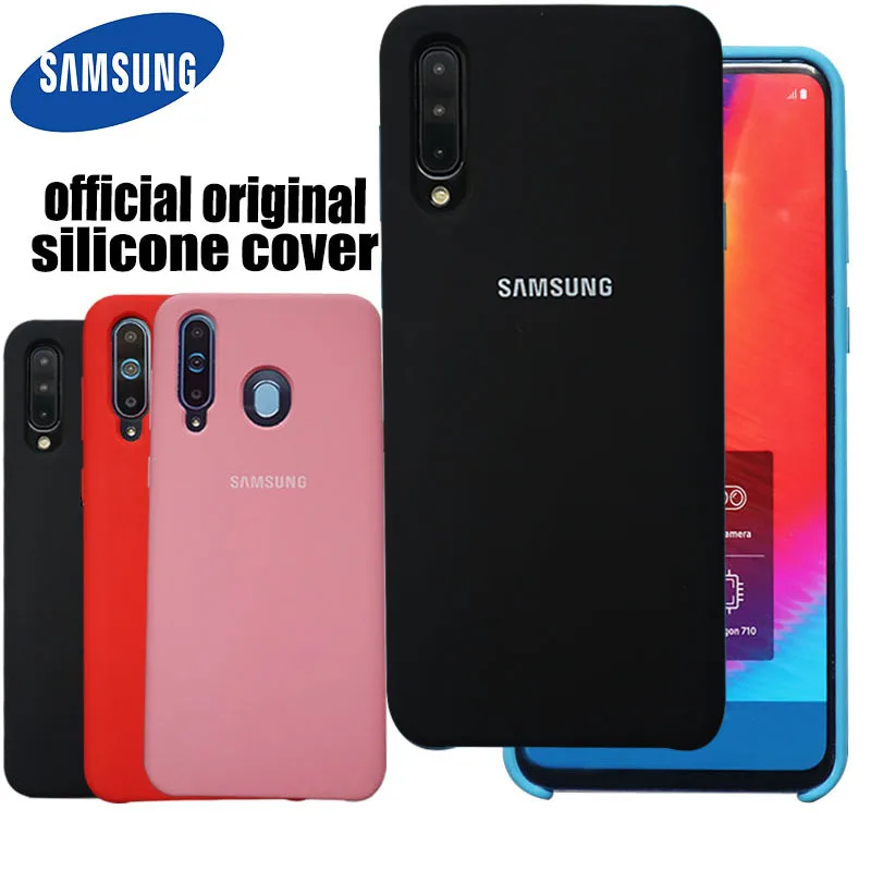 Чехол для Samsung A40 официальный оригинальный высококачественный мягкий