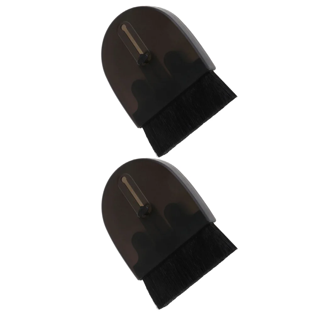 2 шт. мини-метла для клавиатуры полукруглая Гибкая фонограф подметающий