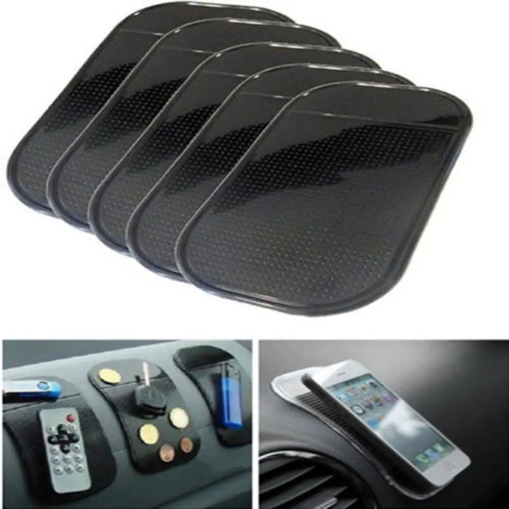 3Pcs Car Anti Slip Pad Silica Gel Sticky Dashboard Mobile Phones Shelf Non-slip Mat Cushion for Sunglasses MP3 DVR Holder | Автомобили и