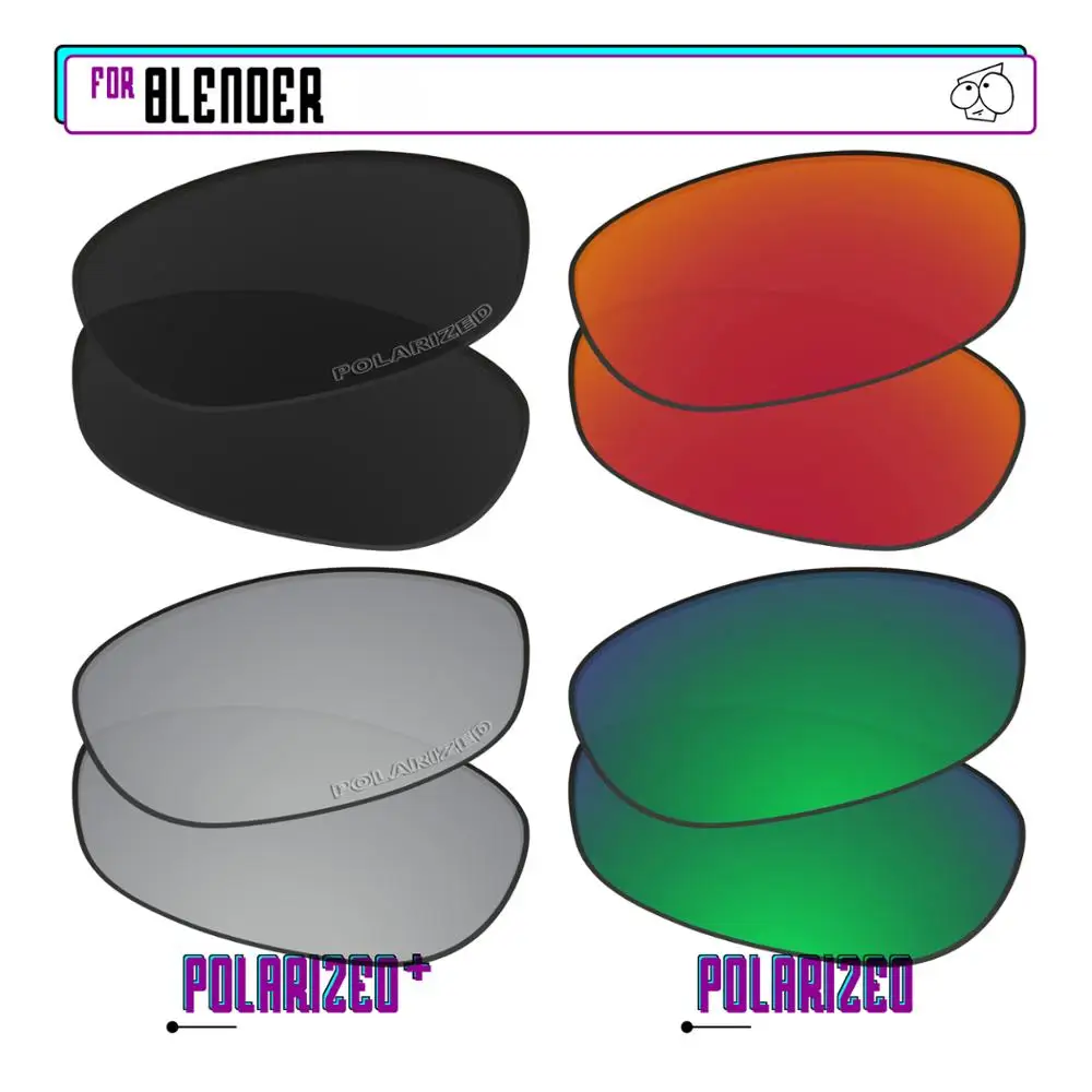 

Ezrelease поляризованные Сменные линзы для солнцезащитных очков-BkSrP Plus-RedGreenP