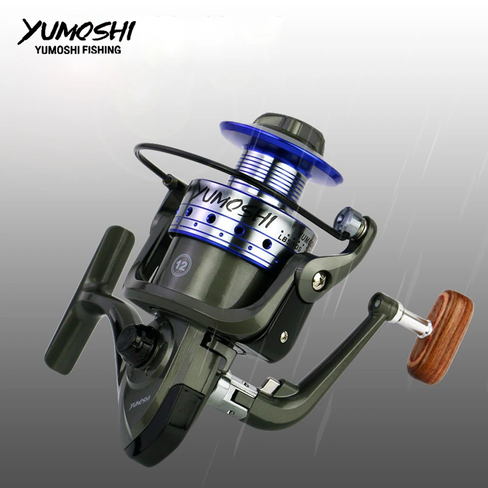 YUMOSHI 2019 рыболовная спиннинговая катушка LK металлическое летающее колесо