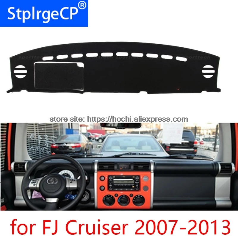 

dashboard mat Protective pad Shade Cushion Photophobism Pad car styling accessories for toyota FJ Cruiser 2007 to 2013