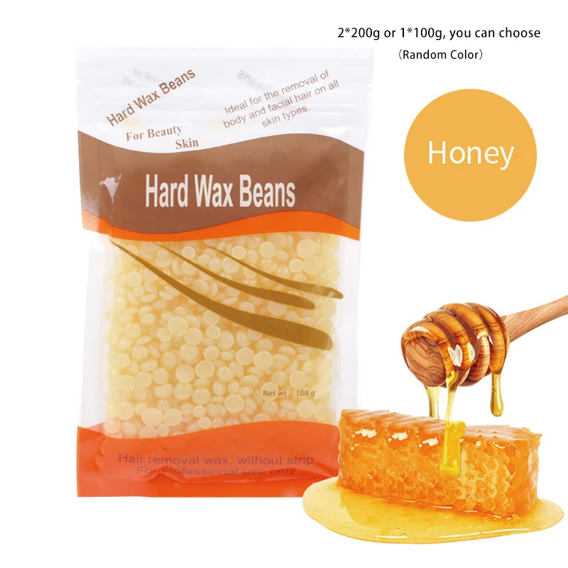Твердый воск в гранулах для депиляции без полосок безболезненное удаление волос