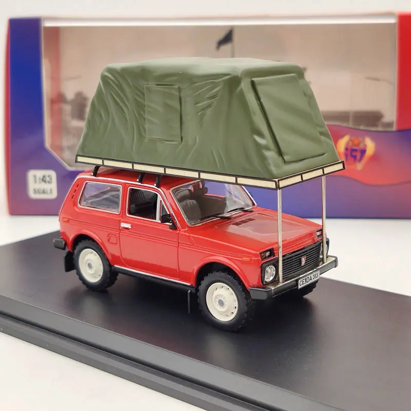 IST 1/43 для Lada Niva с палаткой на крышу модель list295mr ограниченная серия |