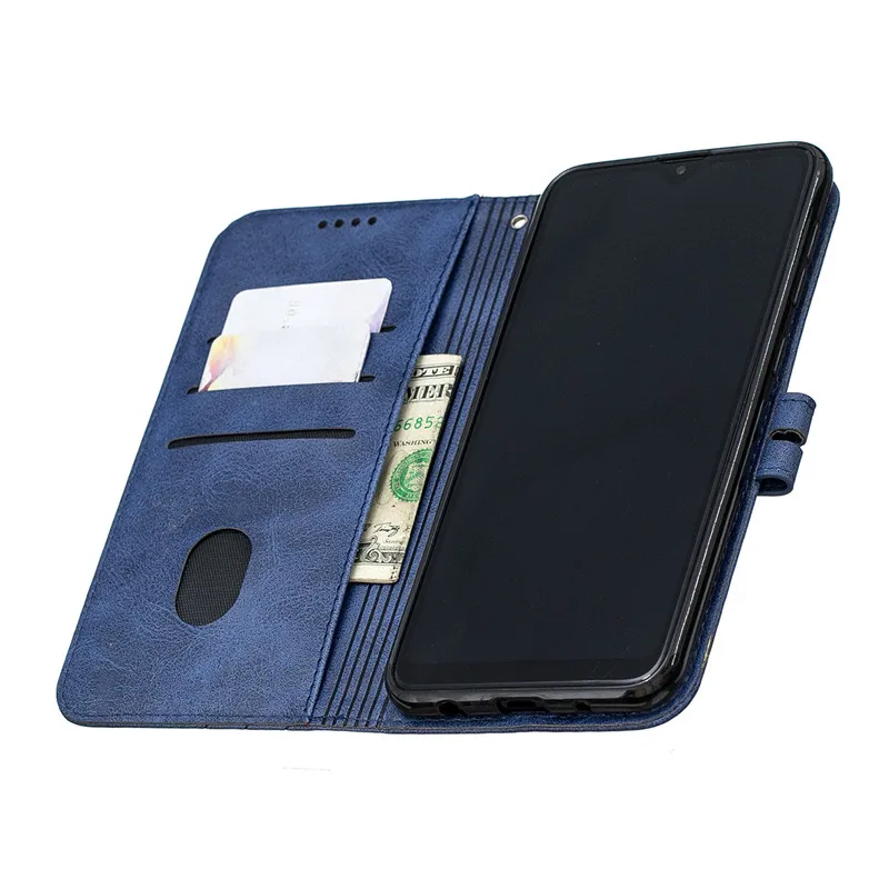 Кожаный чехол-книжка KL-Boutiques для смартфона Samsung Galaxy A01A10A10SA11, цвет в ассортименте (art.: 3a35b9d9a17) - 3a35b9d9a17
