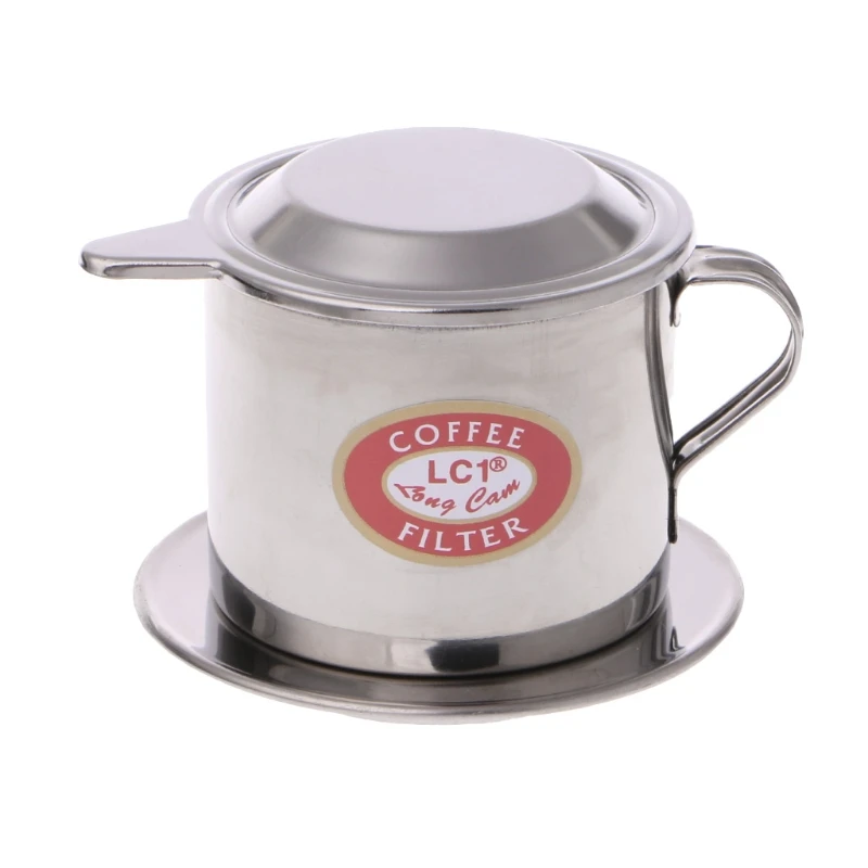 

Vietnamese Coffee Stainless Steel Cup Coffee Filter Cup Brewer Tool