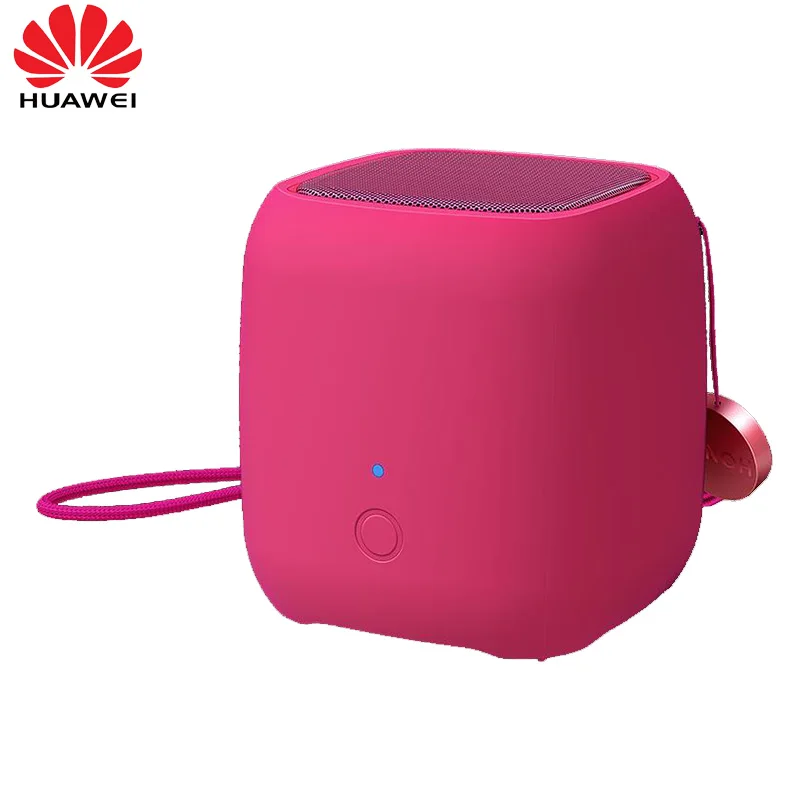 Huawei Honor AM510 Magic cube Портативный беспроводной Bluetooth Стерео Динамик Hands-free Поющая Колонка Hands-free спикер - Цвет: PINK