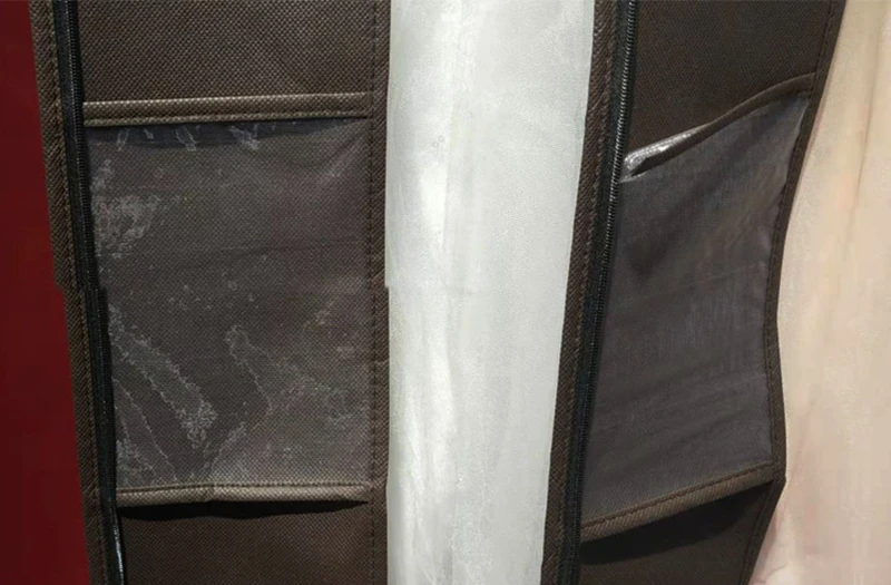 Новый портативный защитный чехол для свадебного платья Складная Сумочка чехлы