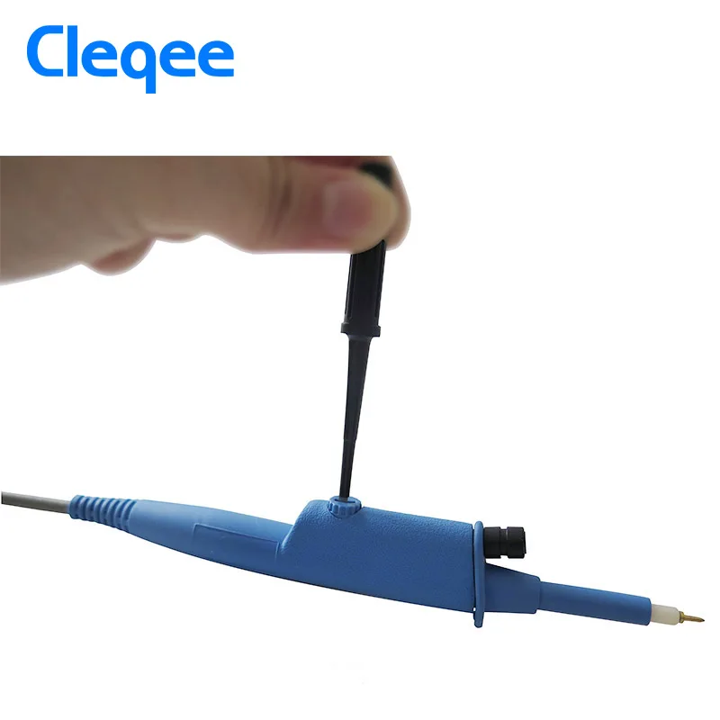 Датчик осциллографа Cleqee P2301B с зажимом крокодила защитная крышка BNC 300 МГц зонд для