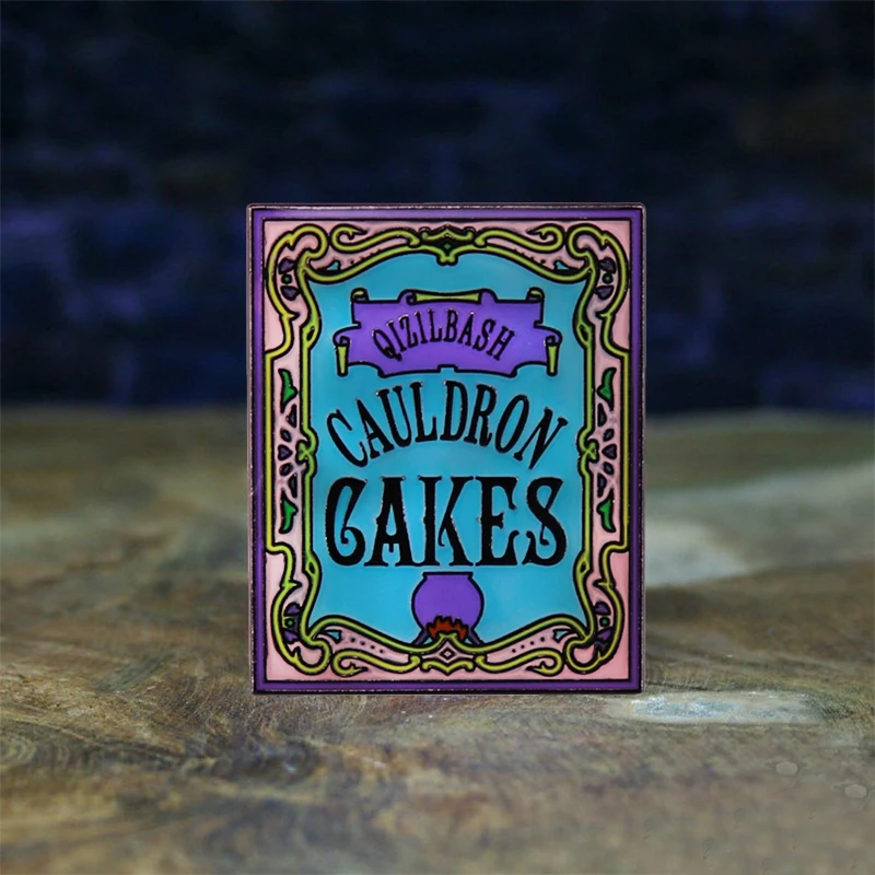 Значок на лацкан Qizilbash Cauldron значок от известного магазина конфет Honeydukes