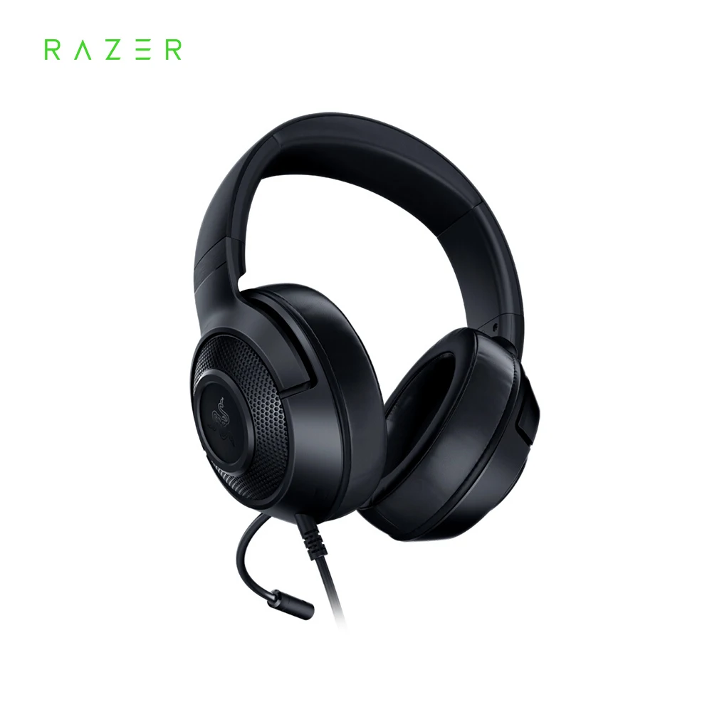 Игровая гарнитура Razer Kraken X 7 1 ультралегкие наушники с объемным звуком сгибаемые