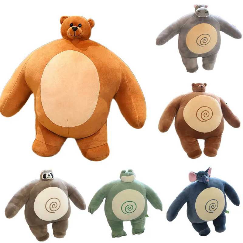 Популярная маленькая набивная Подушка ins в виде медведя подушка