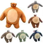 Популярная маленькая набивная Подушка ins в виде медведя, набивная маленькая набивная подушка в виде еноталягушкислонабегемота для обнимания мышц, подушка для парня, подарок на день рождения